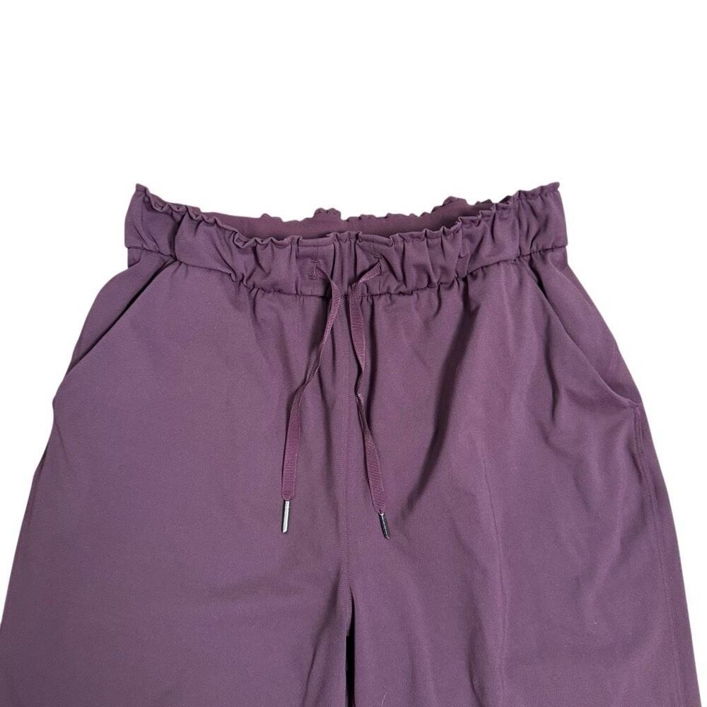 Lululemon Keep Moving Pant 7/8 High-Rise Cassis Women’s Size 6 - Picture 5 of 11
